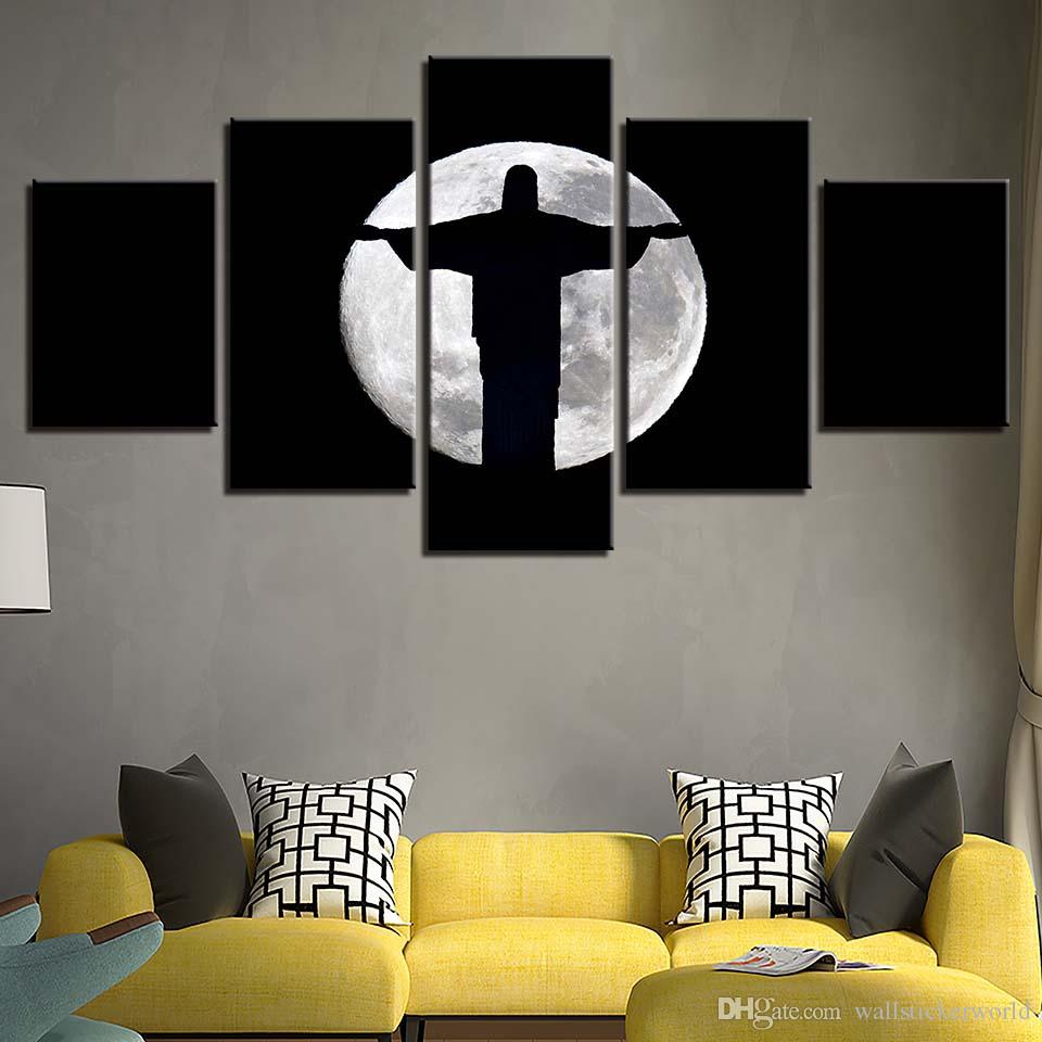 960x960 2018 Canvas Paintings Living Room Wall Art Framework Jesus Christ - Jesus Wall Painting