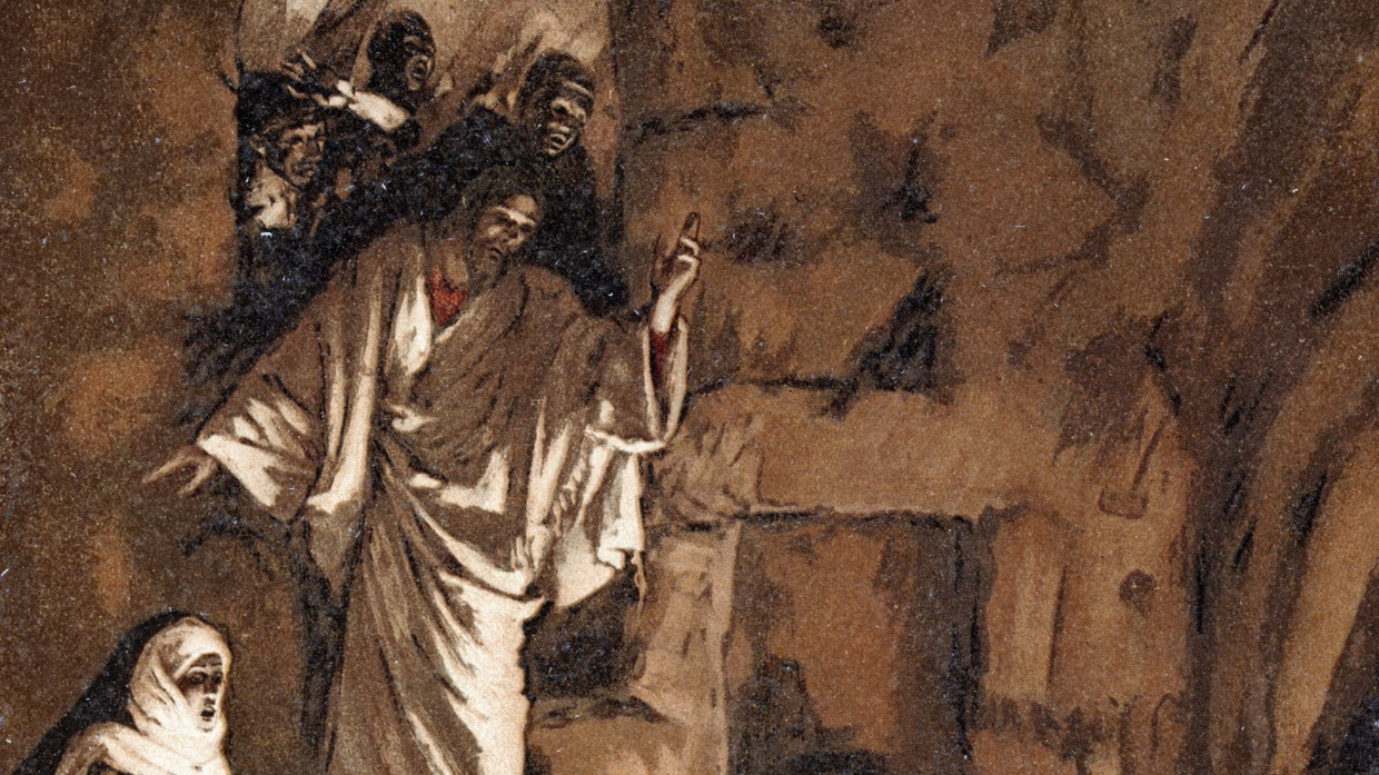 1240x697 Jesus Wept Today's Christian Woman - Jesus Wept Painting