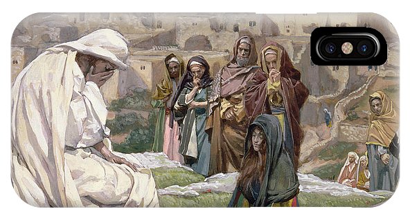 592x316 Jesus Wept Iphone X Case For Sale By Tissot - Jesus Wept Painting