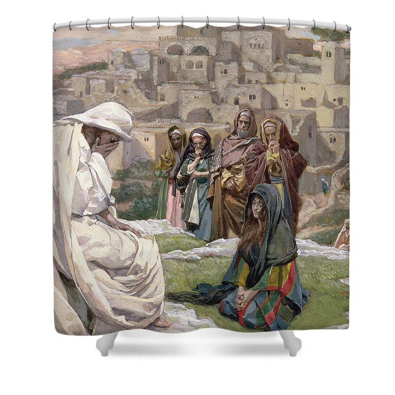 800x800 Jesus Wept Shower Curtain For Sale By Tissot - Jesus Wept Painting
