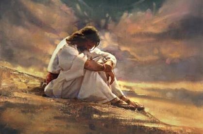 418x276 Jesus Wept And Weeps With Us - Jesus Wept Painting