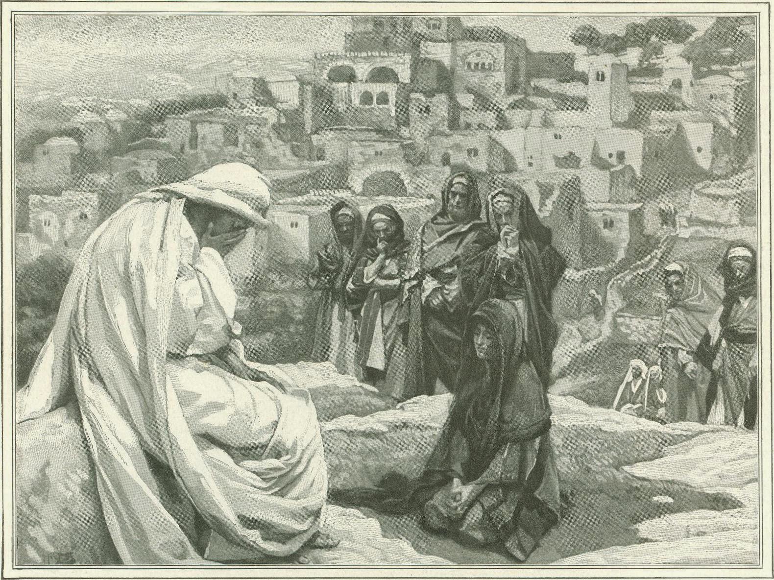 1580x1184 Jesus Weeps Over And Then Returns To Jerusalem Certitude - Jesus Wept Painting