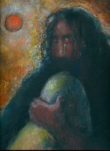 435x600 Jesus Jesus Wept, The Longest Verse In The Bible, By Resner - Jesus Wept Painting