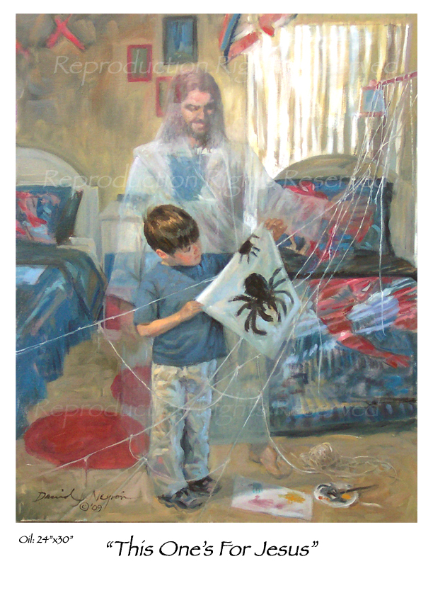 612x837 Children, Religion, Jesus, Christian - Jesus With Children Painting