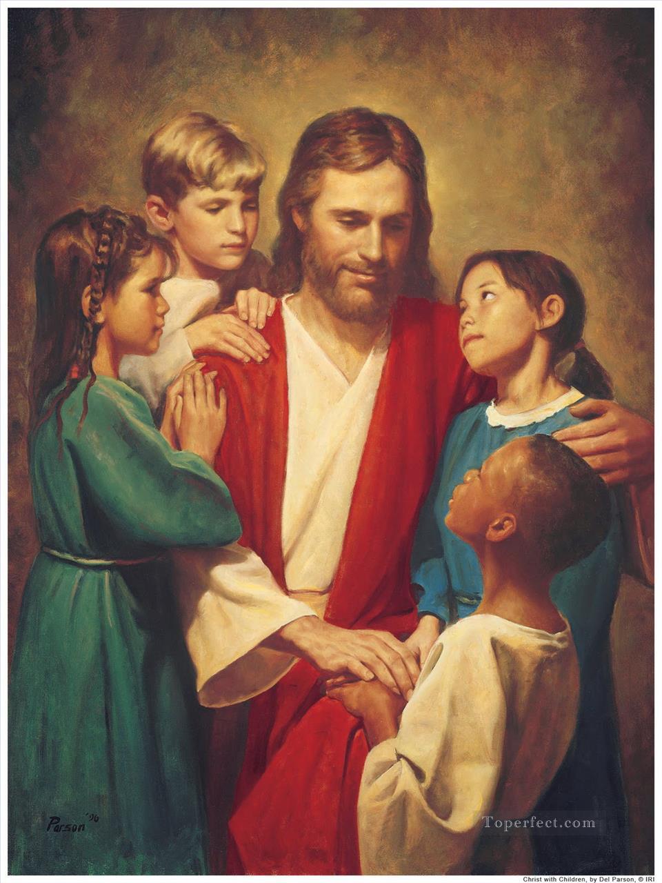 960x1280 Christ And Children From Around The World Painting In Oil For Sale - Jesus With Children Painting