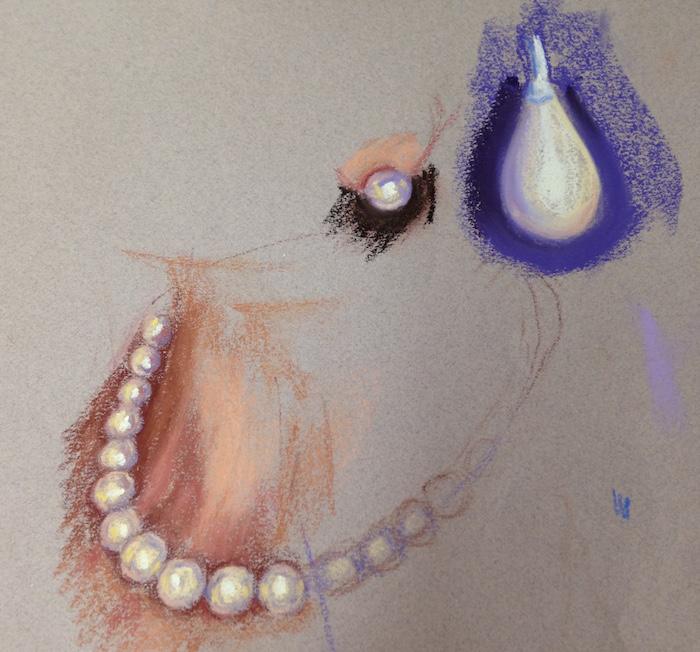 700x652 Painting Portraits In Pastel Arttutor - Jewelry Painting