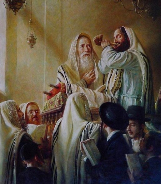 515x585 Elena Flerova - Jewish Painting