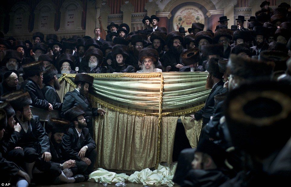 964x620 Life Imitating Art Amazing Spectacle Of Traditional Orthodox - Jewish Wedding Painting