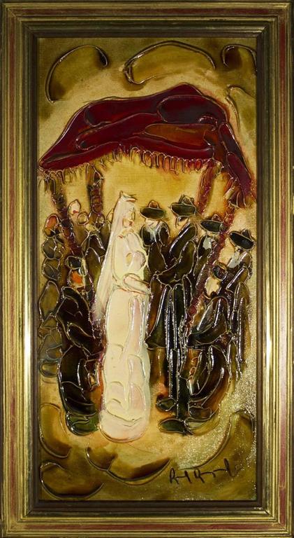 421x768 Raoul Raymond - Jewish Wedding Painting