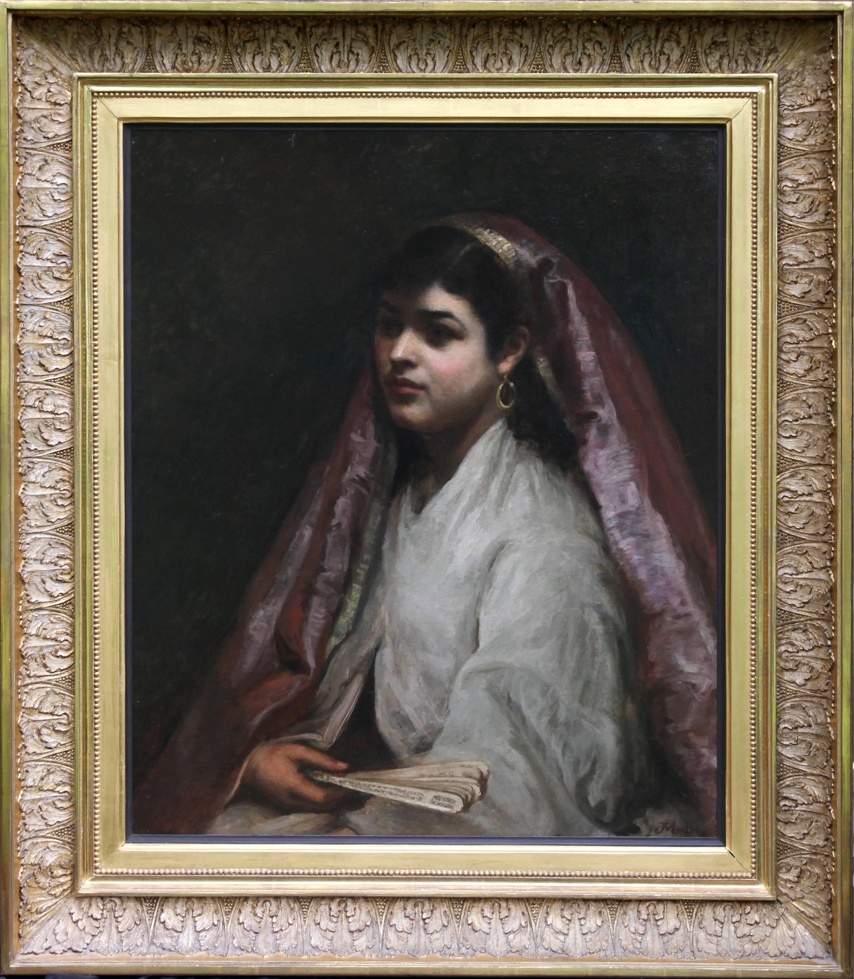 2839x3255 Joseph Mordecai - Jewish Woman Painting