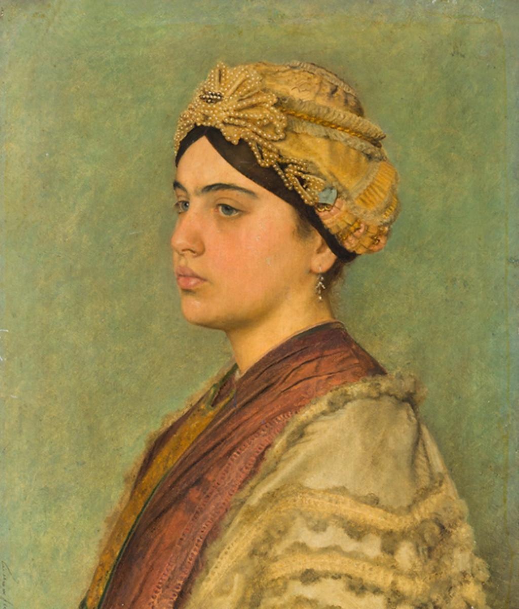 1024x1200 Portrait Of A Bride' Tells The Story Of A Market In Jewish Art - Jewish Woman Painting