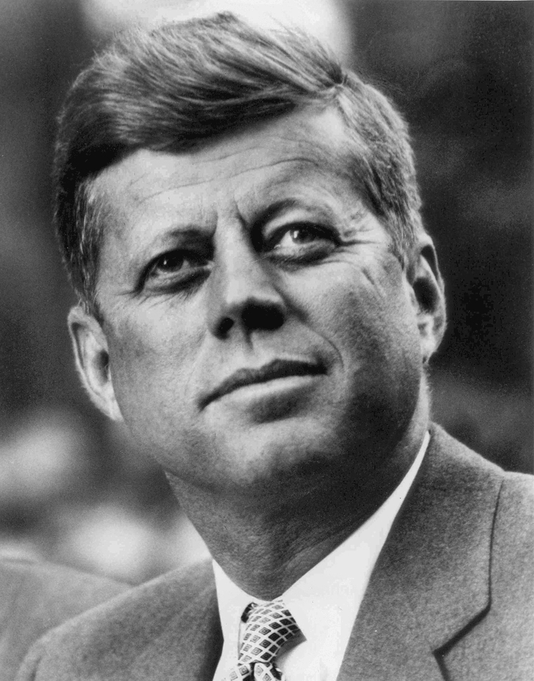 760x970 John F. Kennedy's Painting Trounces Donald Trump's Sketch - Jfk Painting
