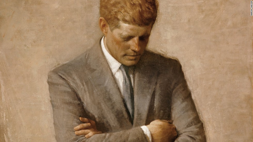 980x552 Painting A Deceased President - Jfk Painting