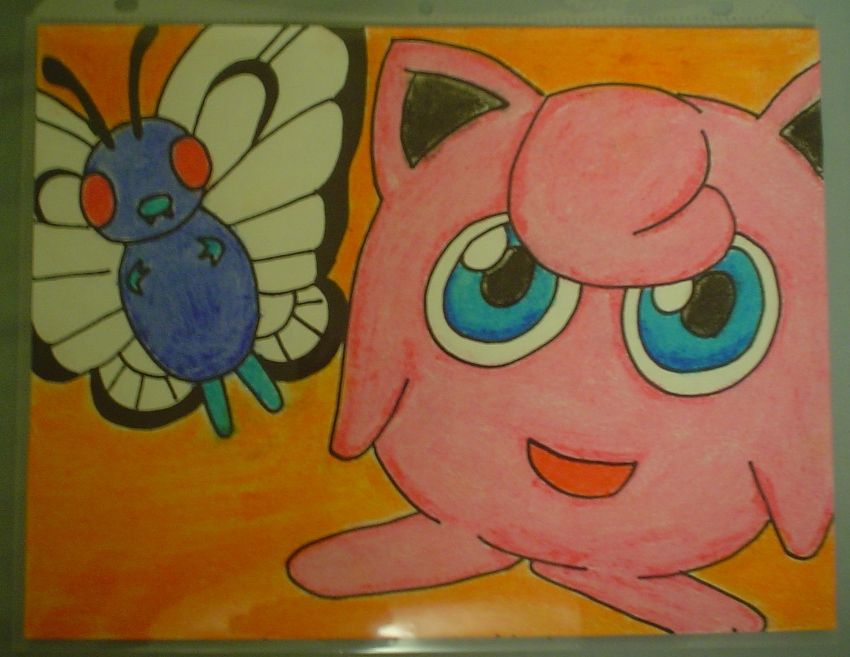 1201x929 My Bad Art Blog Picture - Jigglypuff Painting