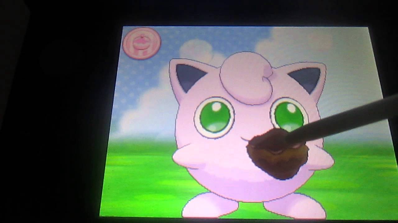 1280x720 Pokemon Amie - Jigglypuff Painting