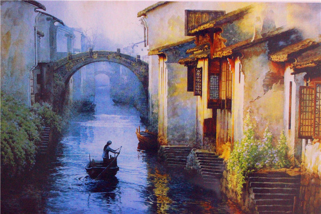 640x426 Hot Sale 1000 Pieces Of Thick Paper Puzzle Chinese Painting Series - Jigsaw Painting