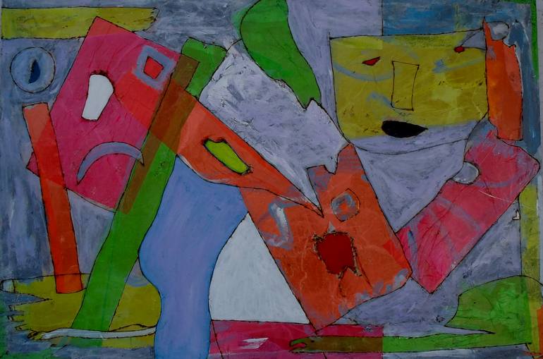 770x509 Saatchi Art Jigsaw Painting By Vanda Parker - Jigsaw Painting