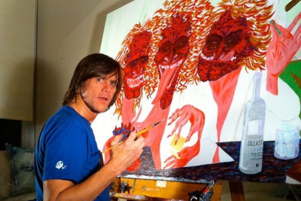 600x402 Jim Carrey A Painter Artnet News - Jim Carrey Painting