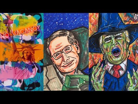 480x360 Jim Carrey's Art And Paintings - Jim Carrey Painting