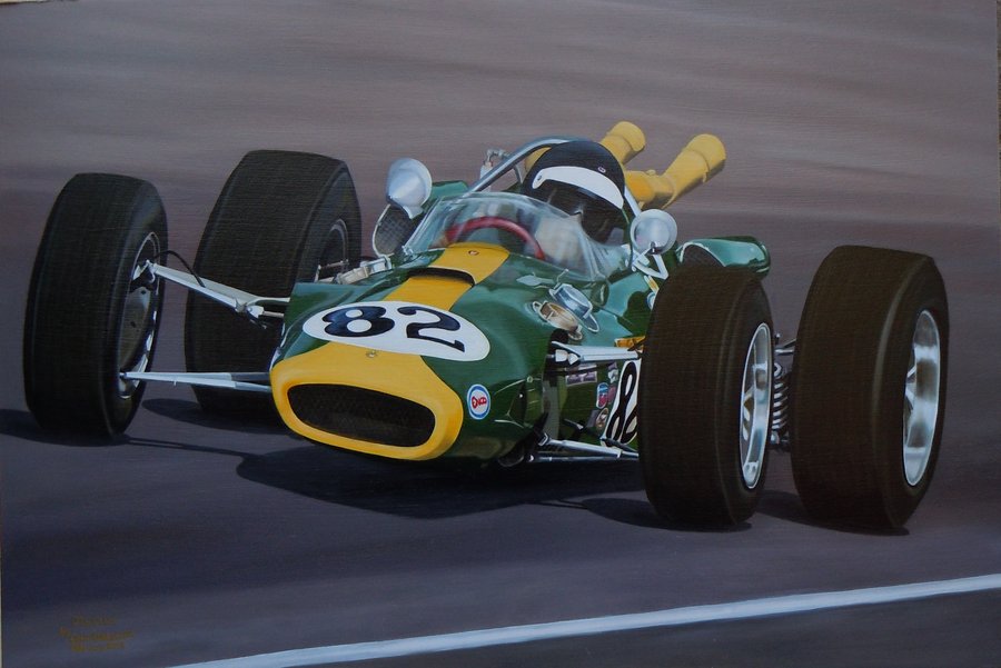900x601 Jim Clark - Jim Clark Painting