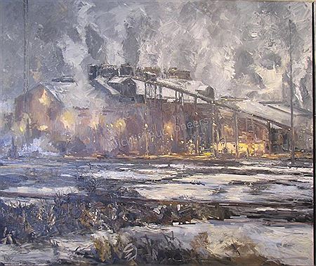 450x379 James Pringle Cook - Jim Cook Painting