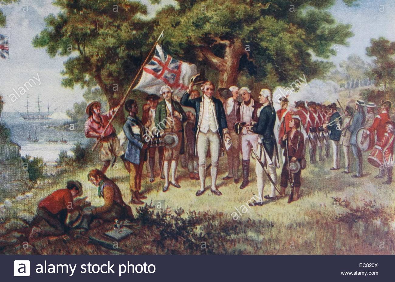 1300x926 Captain James Cook, (1728 14 February 1779) British Explorer - Jim Cook Painting