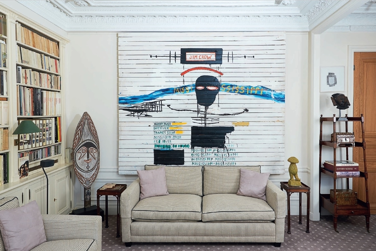 1200x800 Jean Michel Basquiat's Anti Segregation Painting Sold - Jim Crow Painting