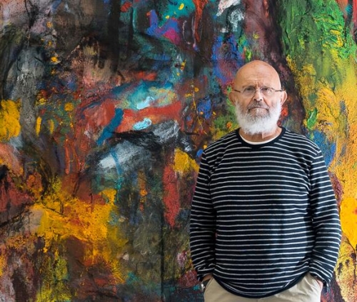 500x423 Jim Dine - Jim Dine Painting