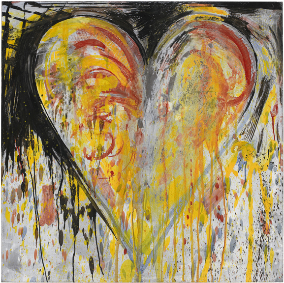 577x576 Jim Dine Wetterling - Jim Dine Painting