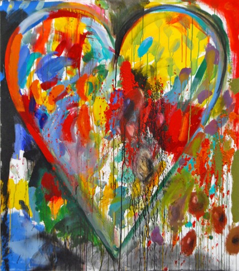 480x543 Jim Dine - Jim Dine Painting