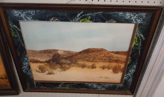 640x380 Original Framed Watercolor By Jim Jones - Jim Jones Painting