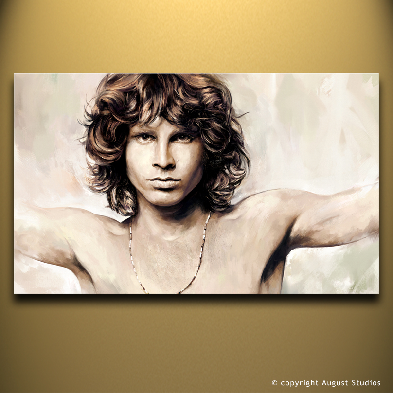 Jim Morrison Canvas. 