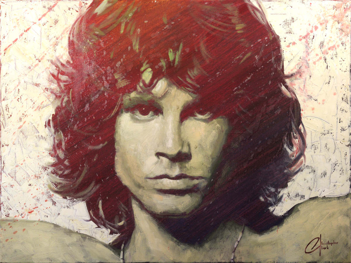 1200x900 Jim Morrison - Jim Morrison Canvas Painting