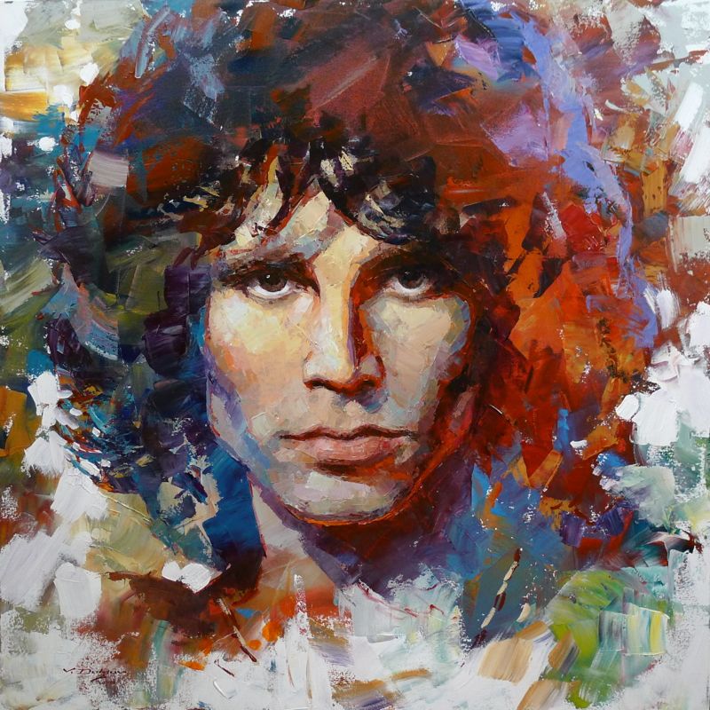 Jim Morrison Painting at PaintingValley.com | Explore collection of Jim ...