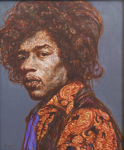 248x300 Good Art - Jimi Hendrix Abstract Painting