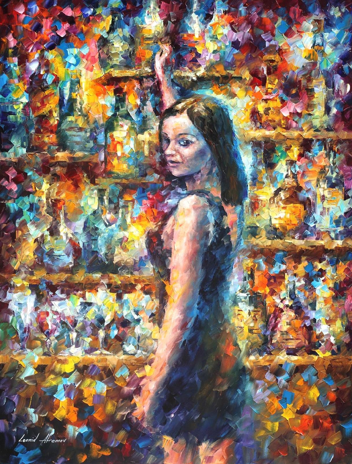 1219x1605 Leonid Afremov, Oil On Canvas, Palette Knife, Buy Original - Jimi Hendrix Oil Painting