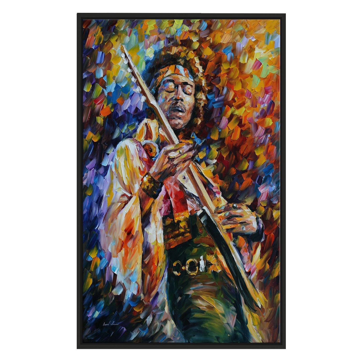 1500x1500 Shop Jimi Hendrix - Jimi Hendrix Oil Painting