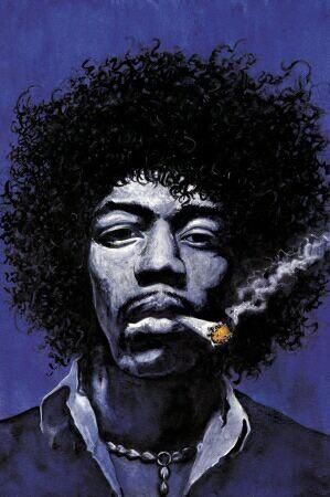 299x450 Jimi Hendrix - Jimi Hendrix Splatter Painting