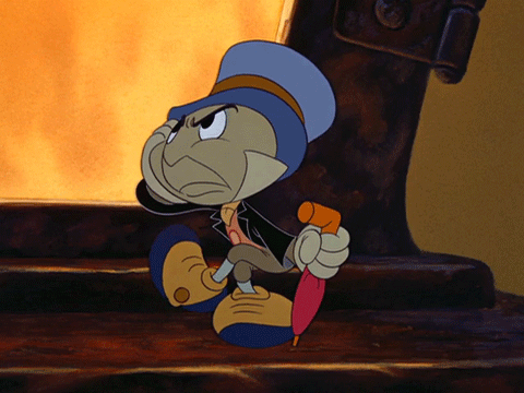 480x360 Disney Animation Jiminy Cricket Gif Wifflegif - Jiminy Cricket Painting