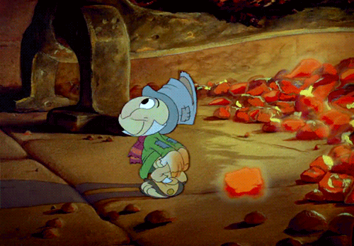 500x347 Cricket Gif - Jiminy Cricket Painting