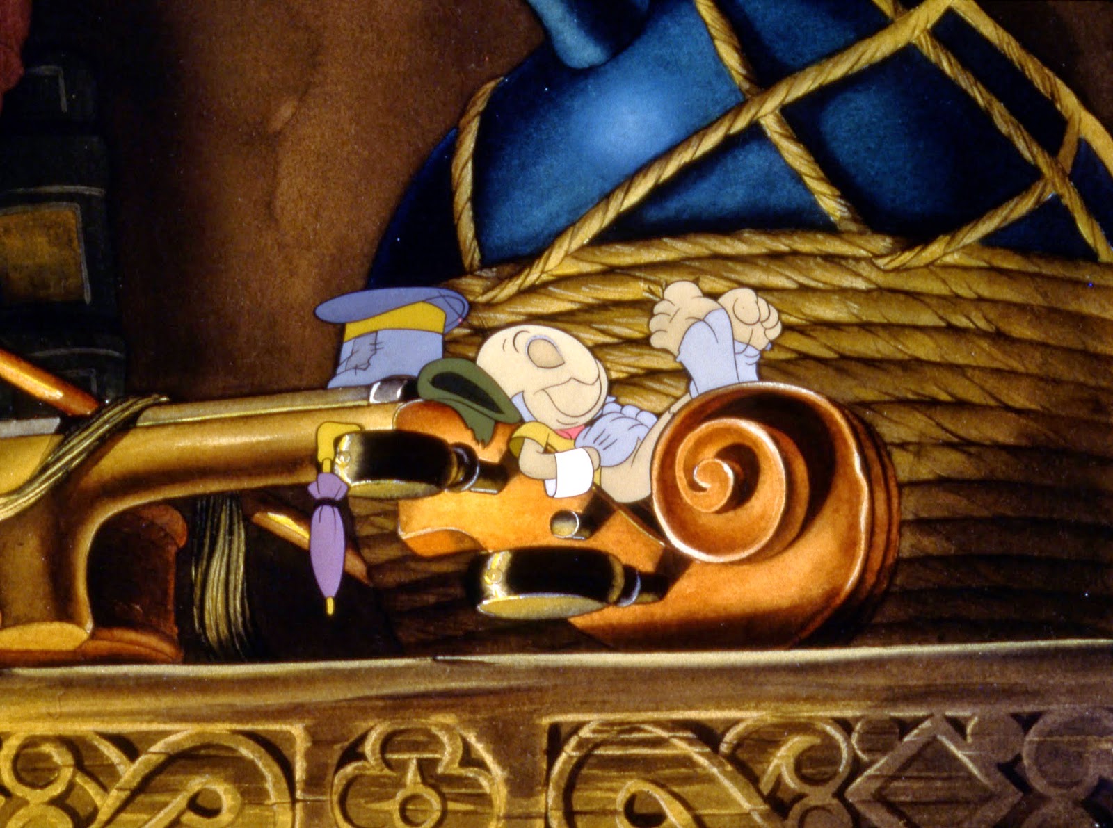 1600x1191 Deja View Jiminy Cricket Ii - Jiminy Cricket Painting