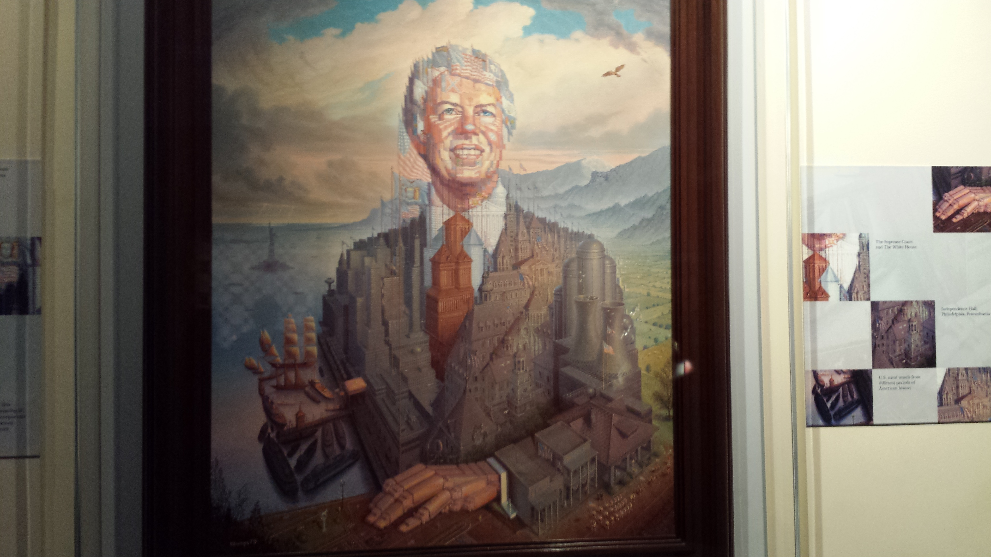 4128x2322 Cool Jimmy Carter Painting (Zoom In) - Jimmy Carter Painting