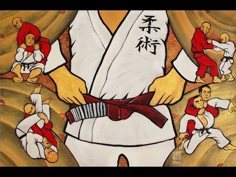 480x360 Painting Commission Redbelt Tribute Video - Jiu Jitsu Painting