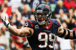 300x197 Jj Watt Art - Jj Watt Painting