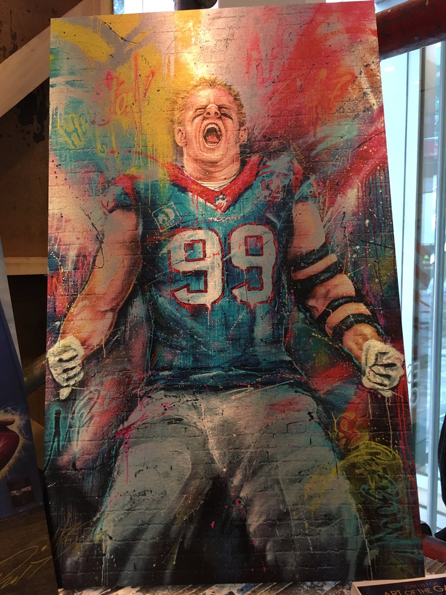 900x1200 Espersongallery Hashtag On Twitter - Jj Watt Painting