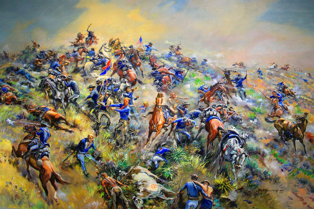 1024x683 Call Of The Bugle (Detail) By J. K. Ralston This - Jk Painting