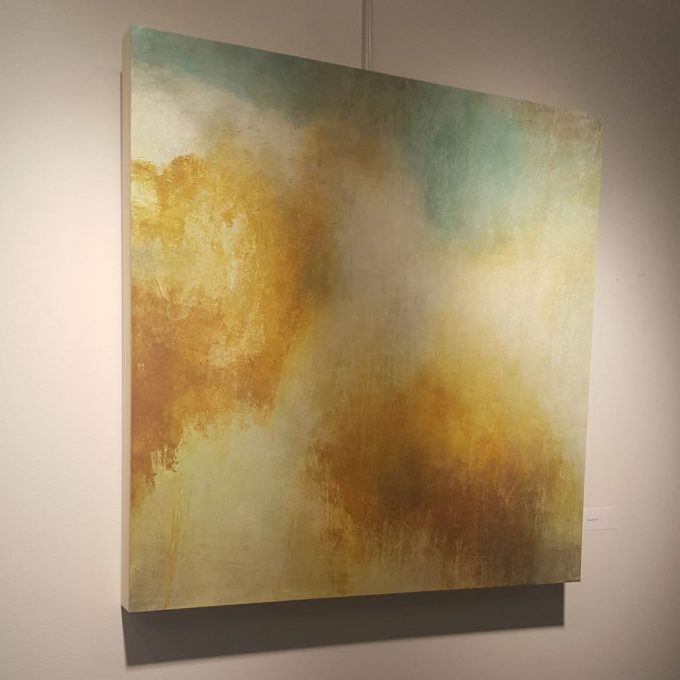 680x680 Solo Exhibit, Downers Grove Public Library - Joan Burr Painting