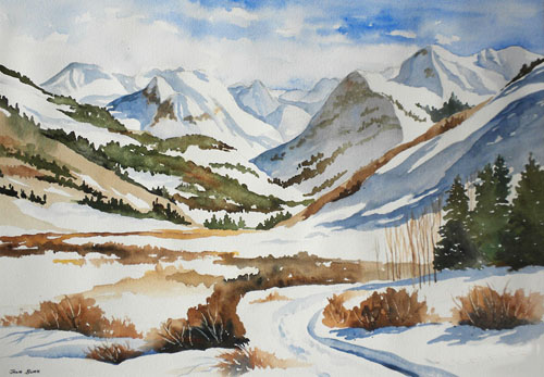 500x347 Gallery Of Members' Paintings - Joan Burr Painting