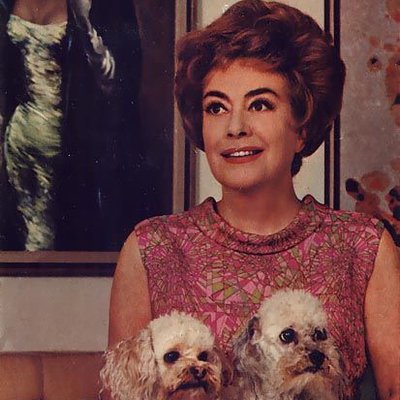 400x400 Joan Crawford (@crawfordsway) Twitter - Joan Crawford Painting