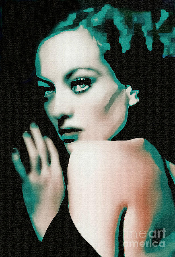 615x900 Joan Crawford - Joan Crawford Painting